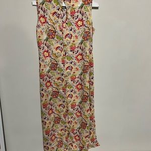 Muti color flower print Indian Pakistani cotton kurta tunic